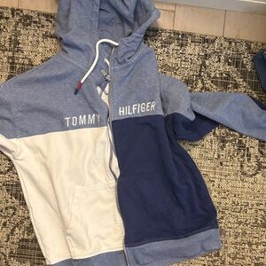 Tommy Hilfiger Dual Blue and White Hoodie